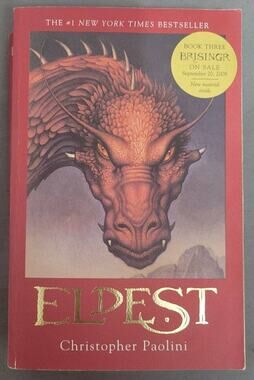 Eldest Christopher Paolini Book Paperback